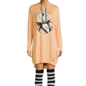 Nightmare Before Christmas women’s hooded sleepshirt